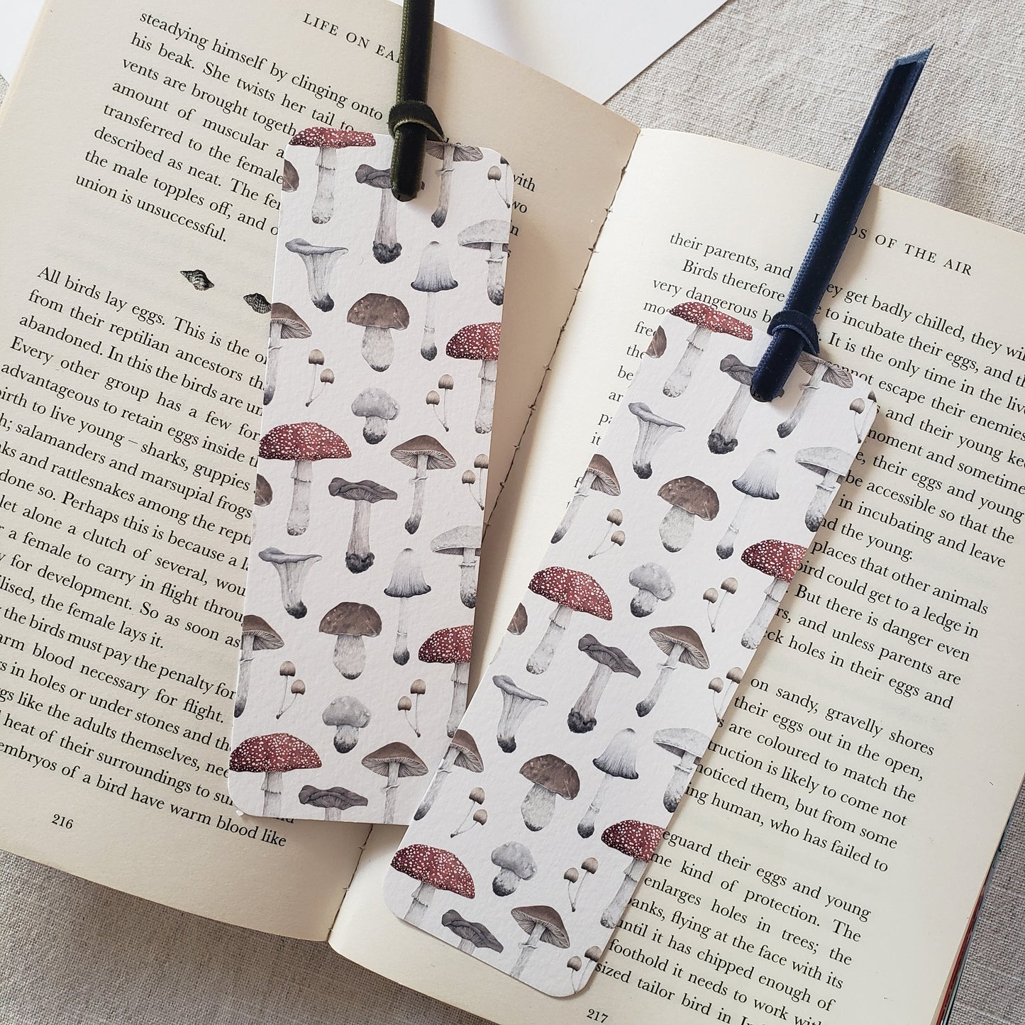 Mushroom Bookmark