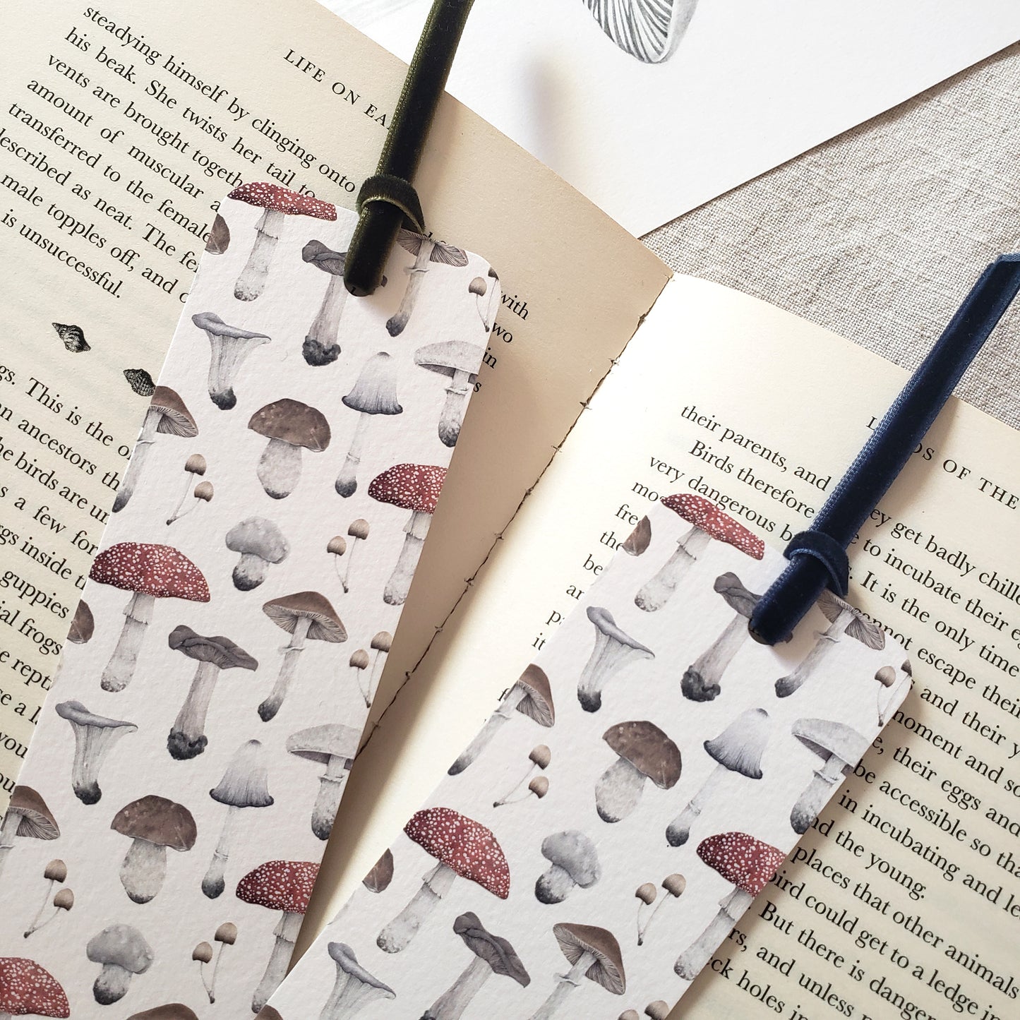 Mushroom Bookmark