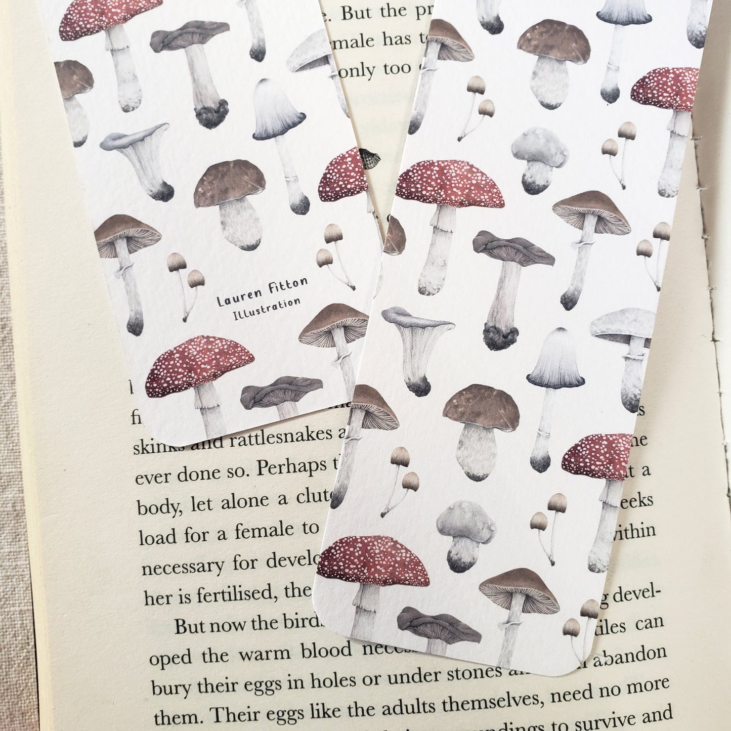 Mushroom Bookmark