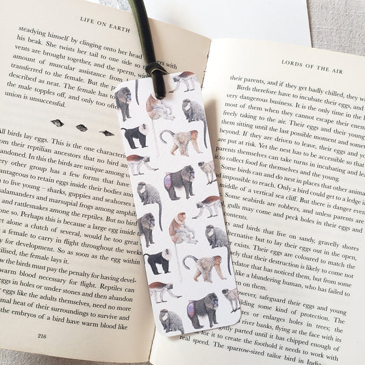 Monkey Bookmark