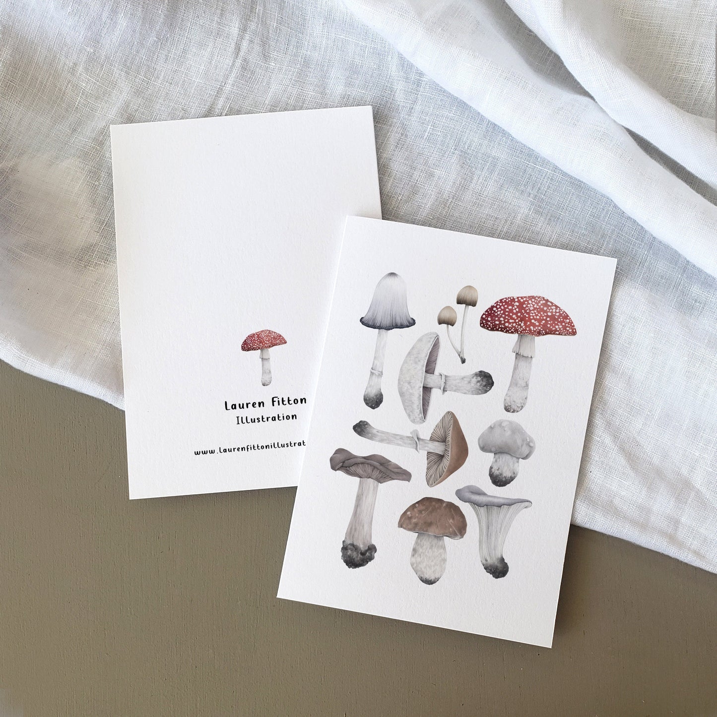 Mushroom Card