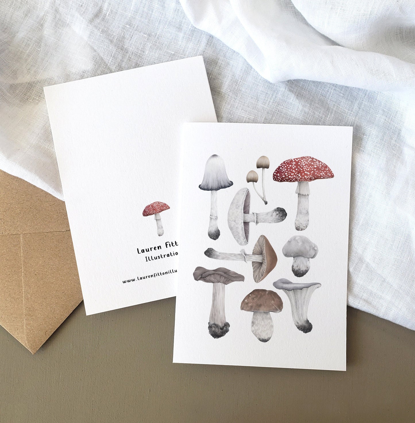 Mushroom Card