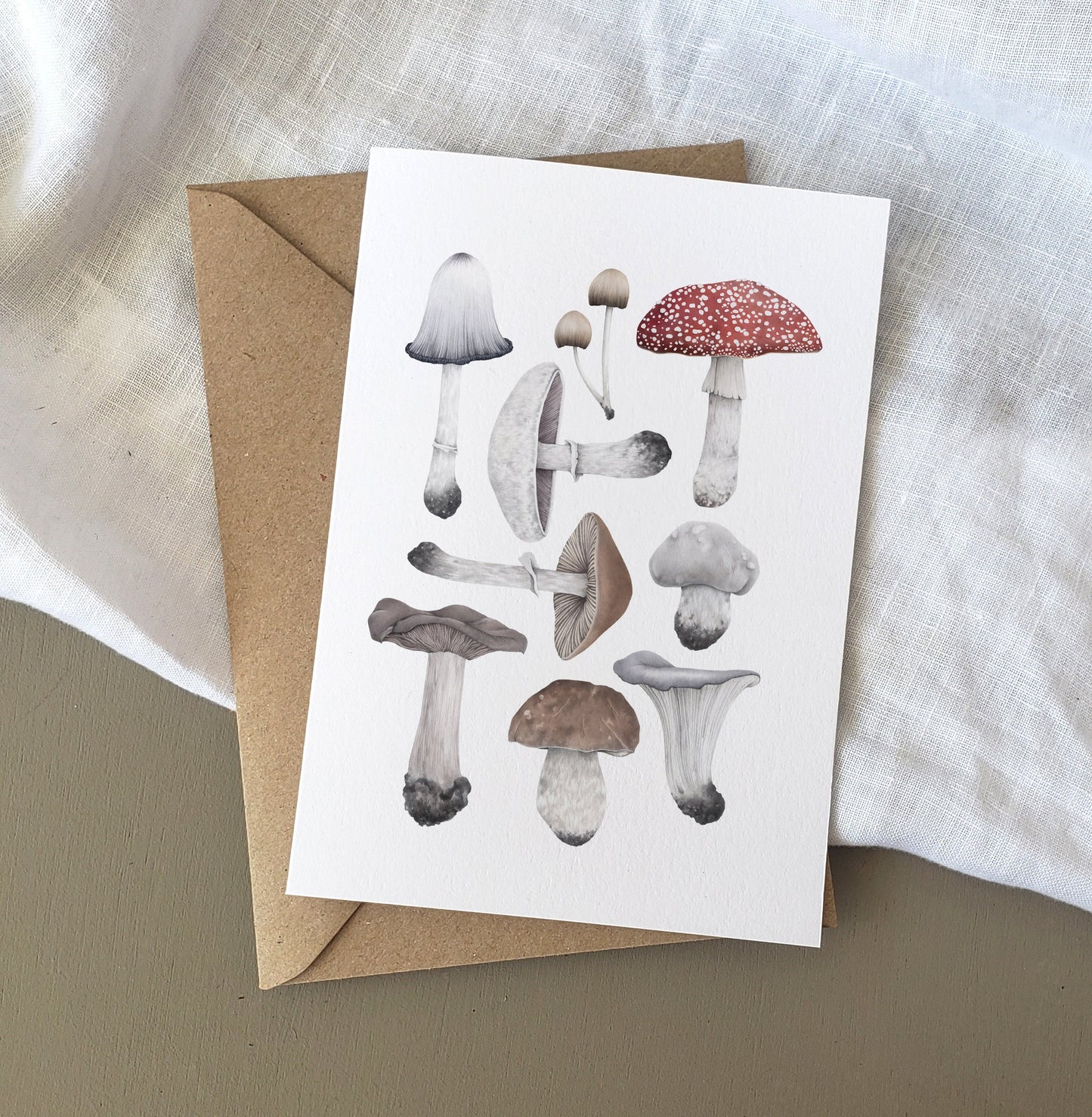 Mushroom Card
