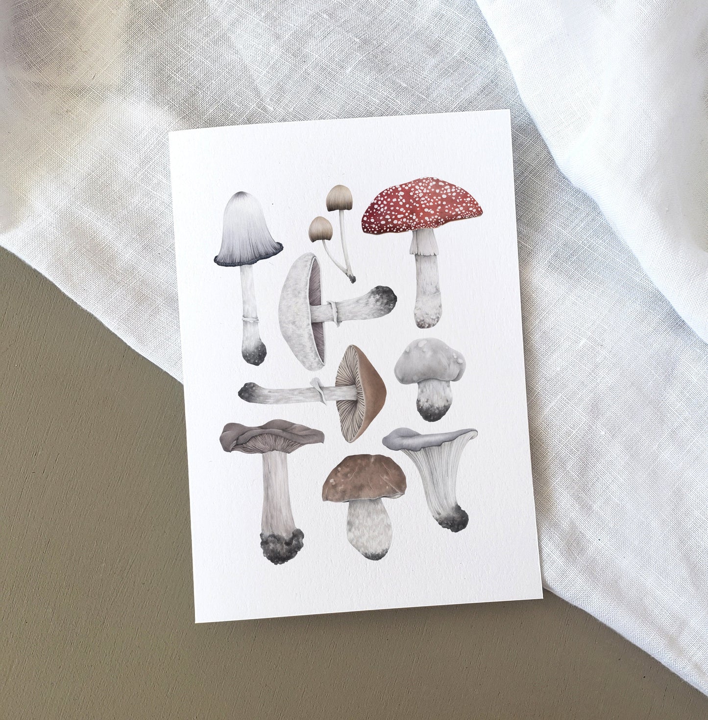 Mushroom Card