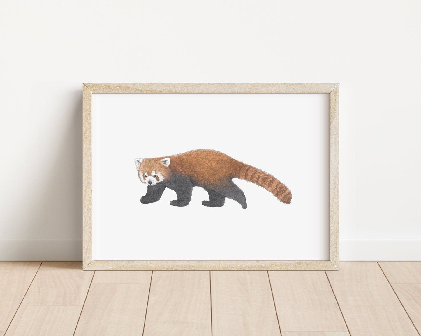 Red Panda Print