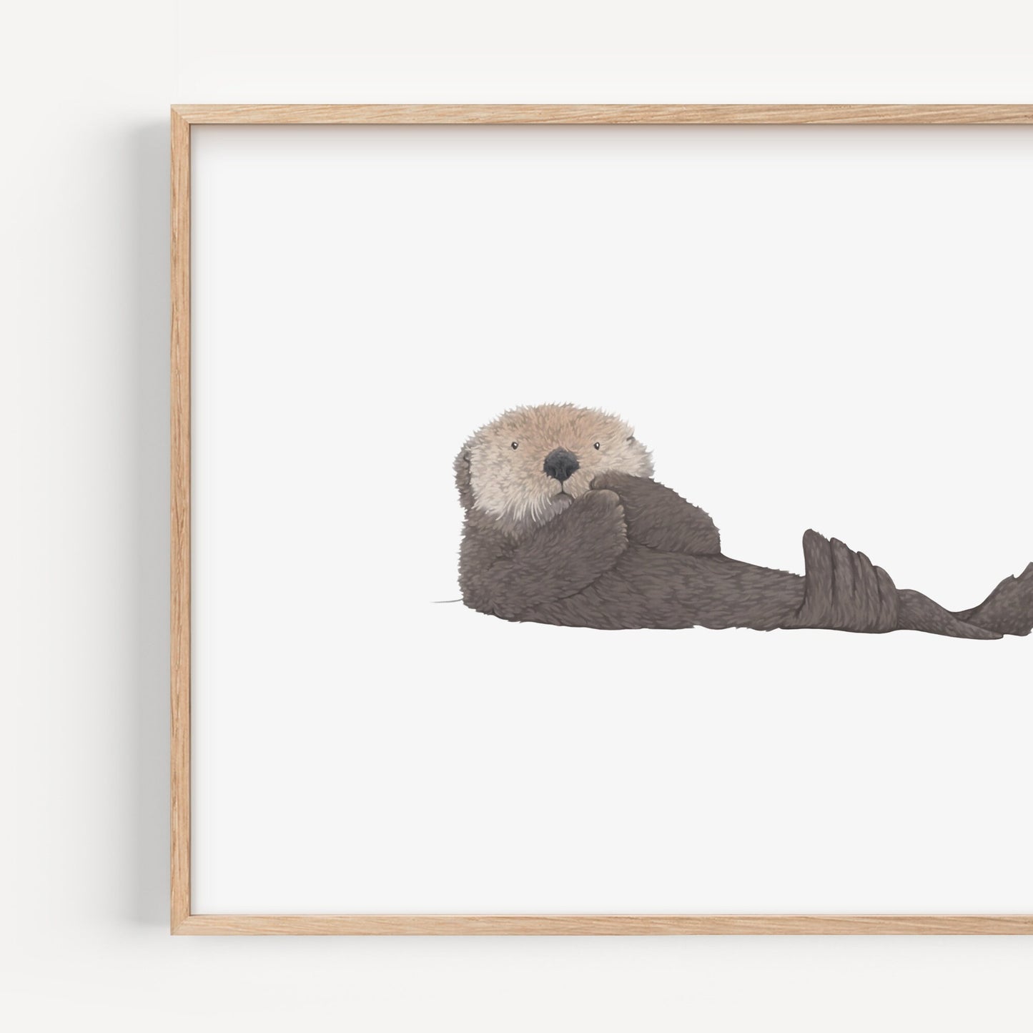 Sea Otter Print