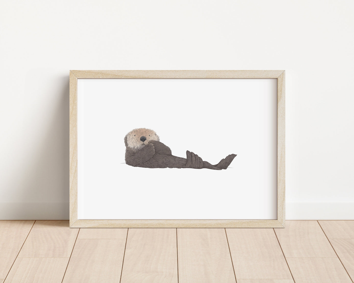 Sea Otter Print
