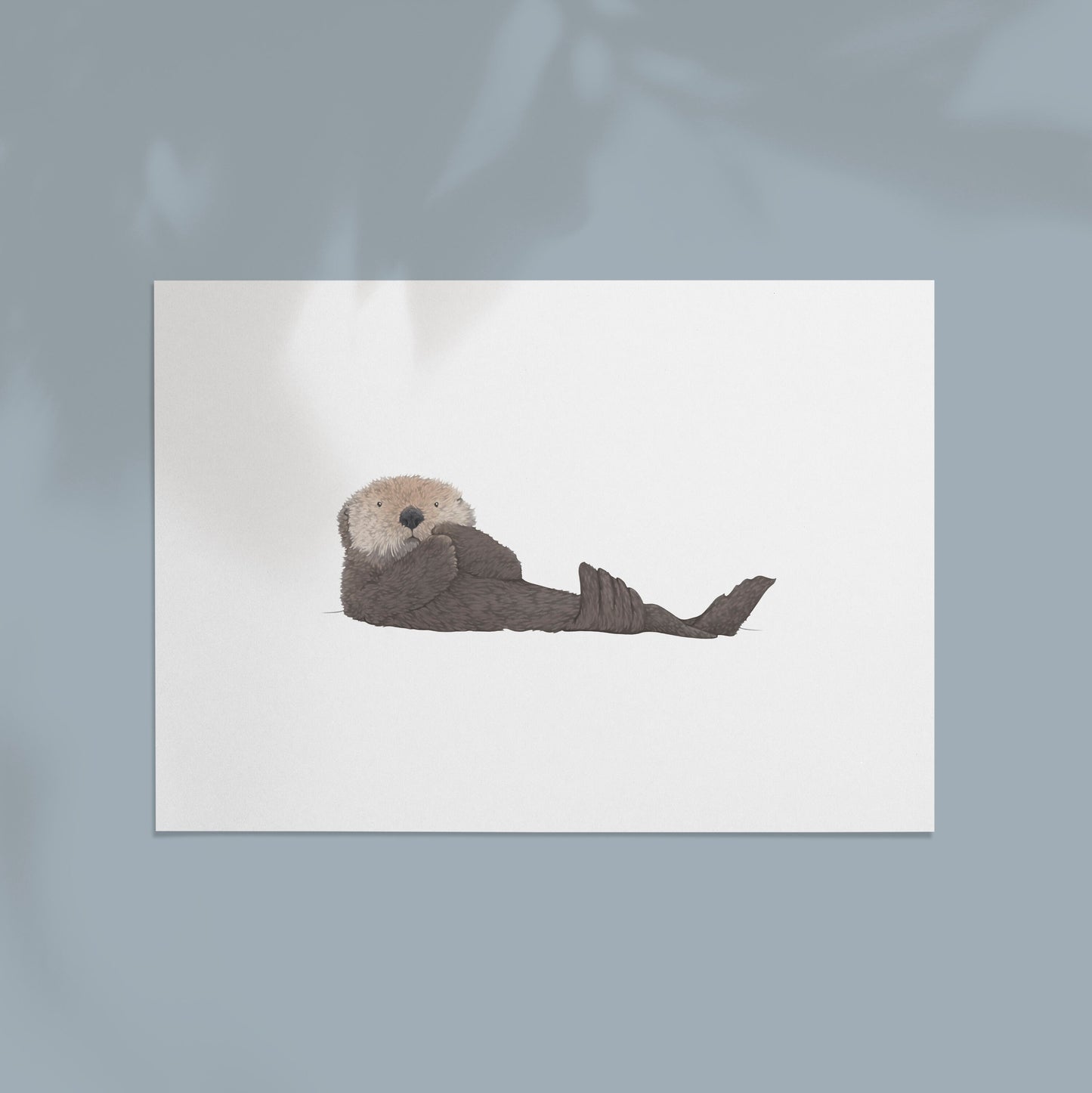 Sea Otter Print