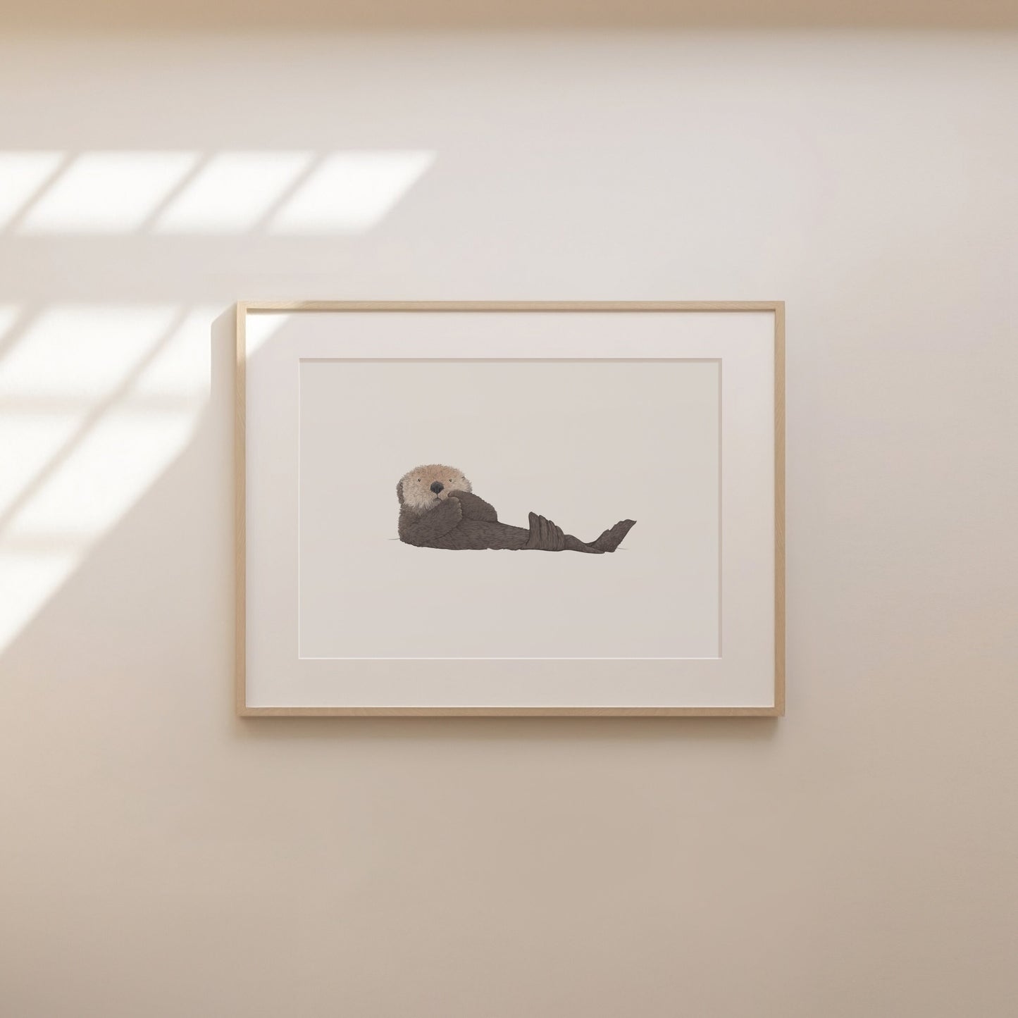 Sea Otter Print