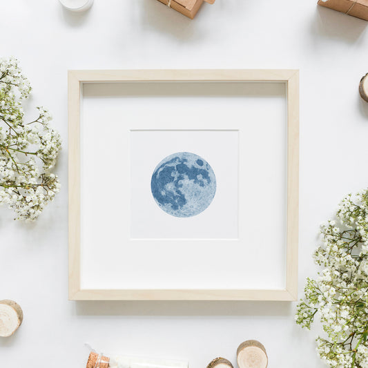 Mini Blue Moon Limited Edition Print