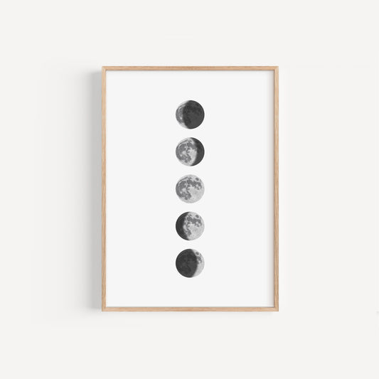 Moon Phases Print