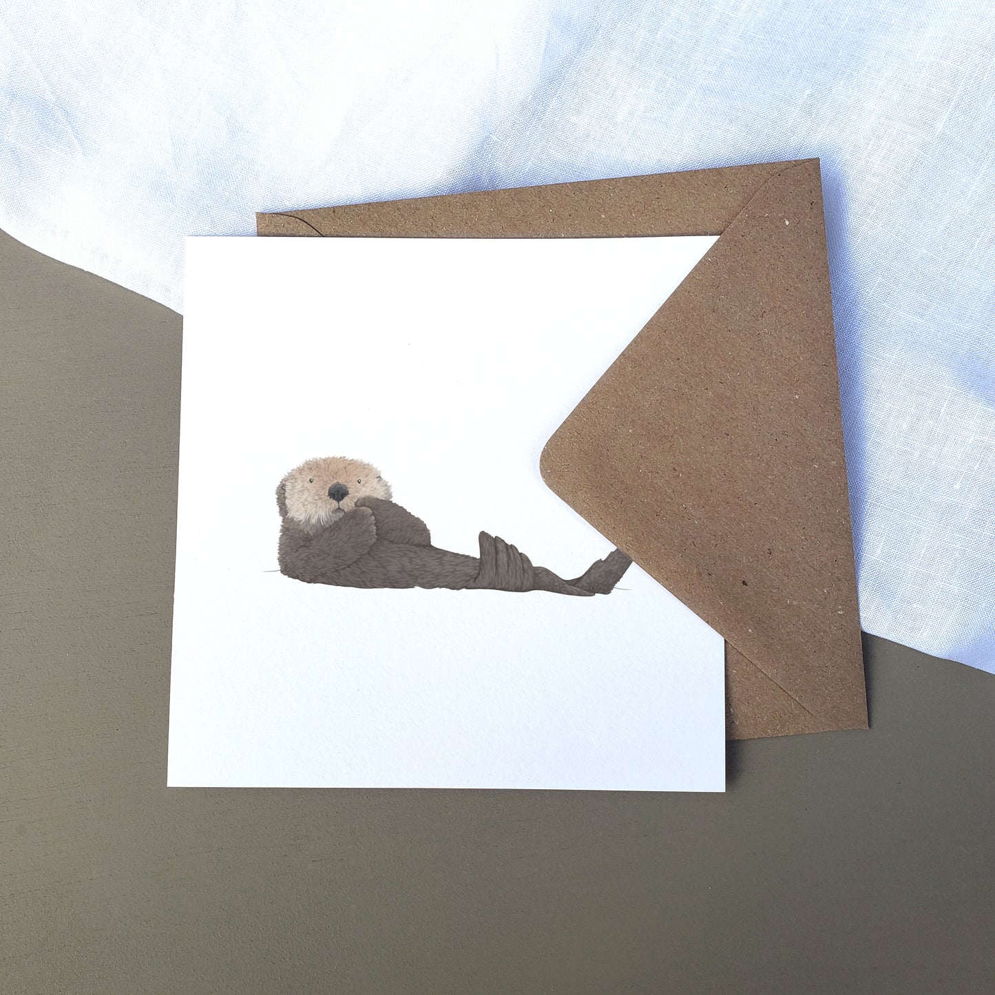 Sea Otter Card