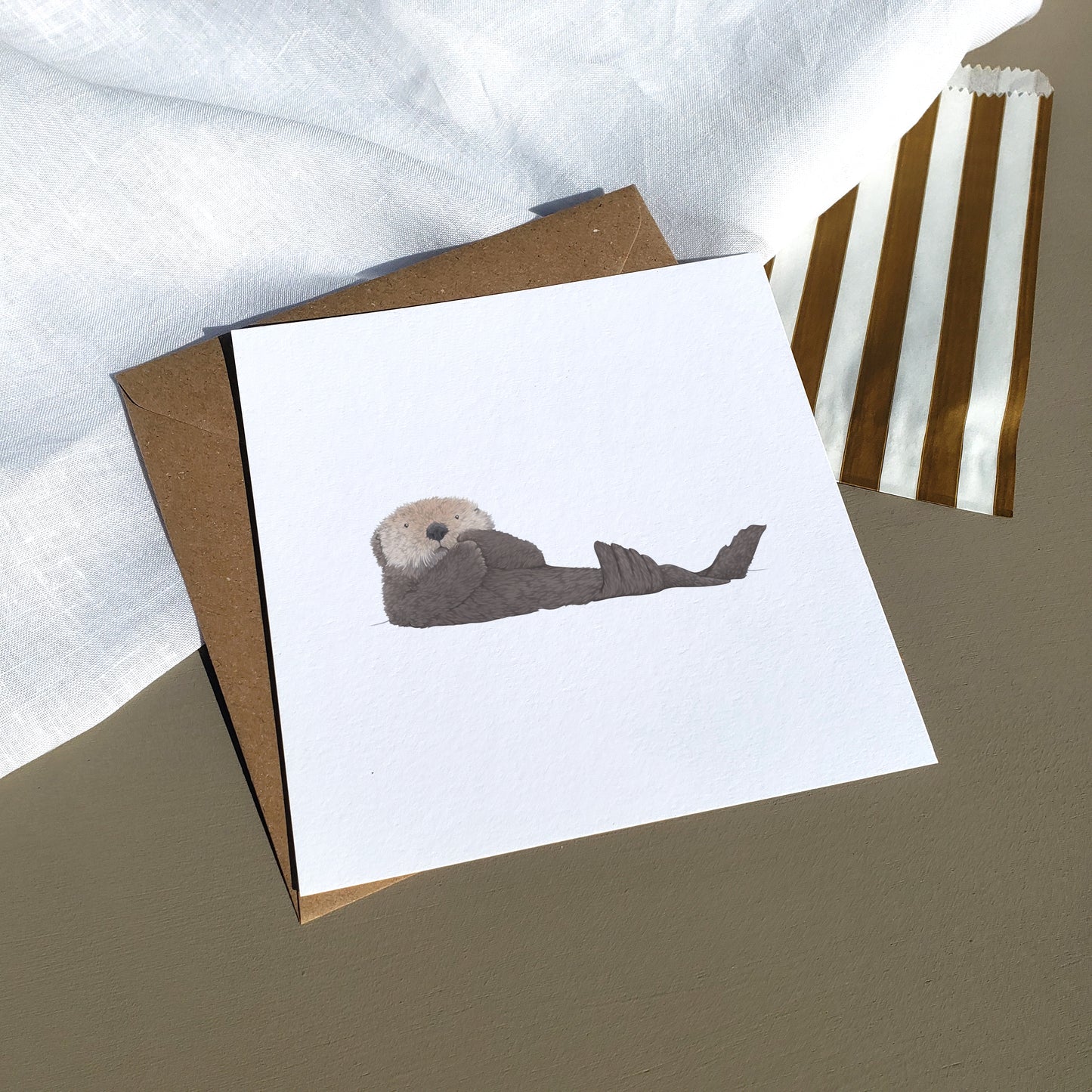 Sea Otter Card