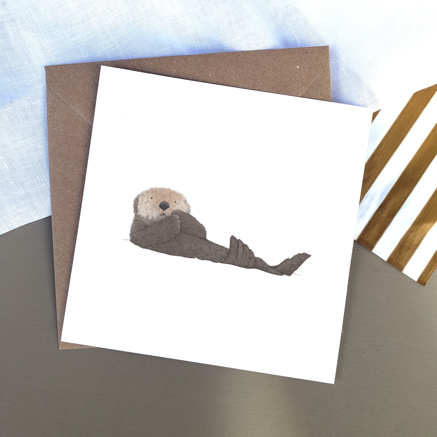 Sea Otter Card