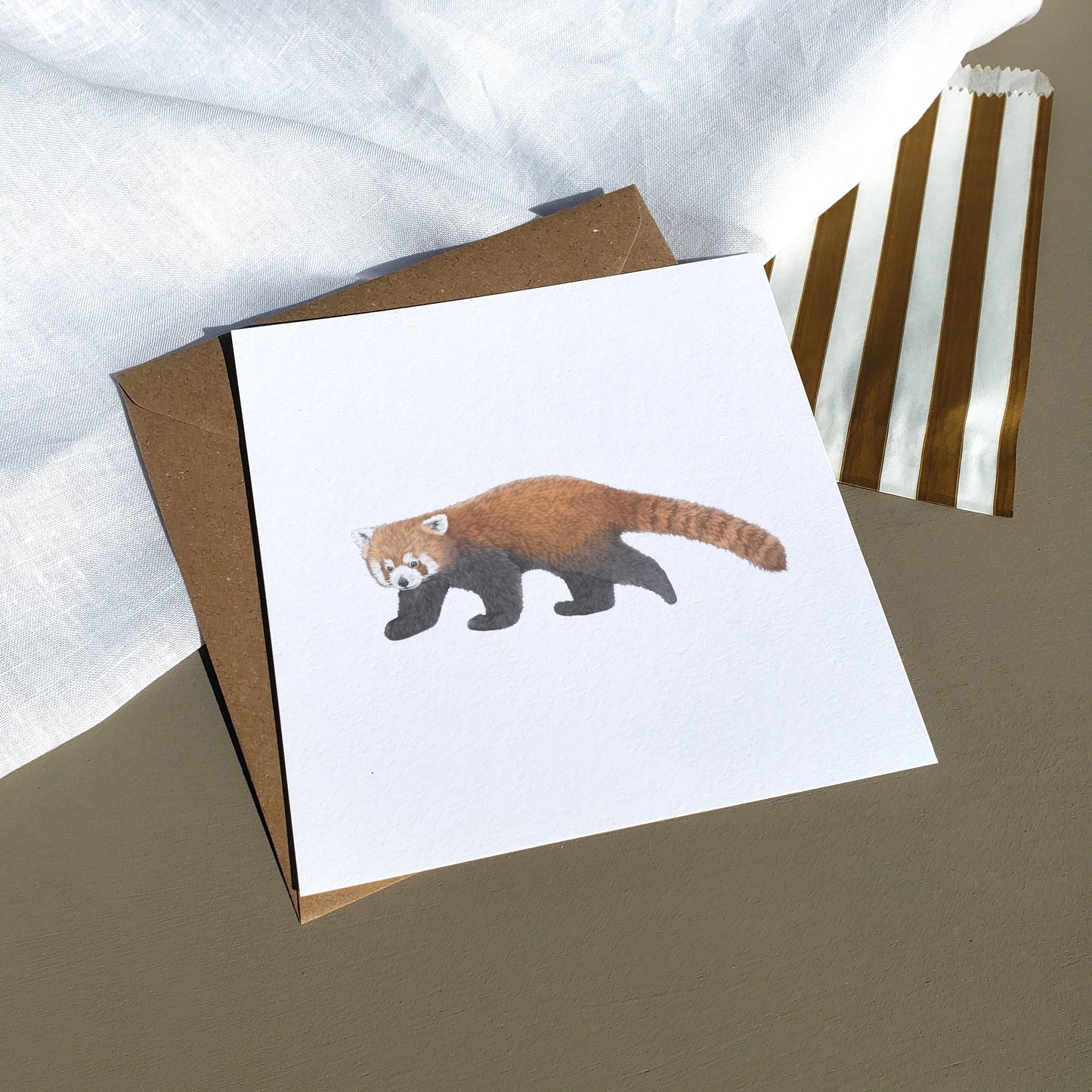 Red Panda Card