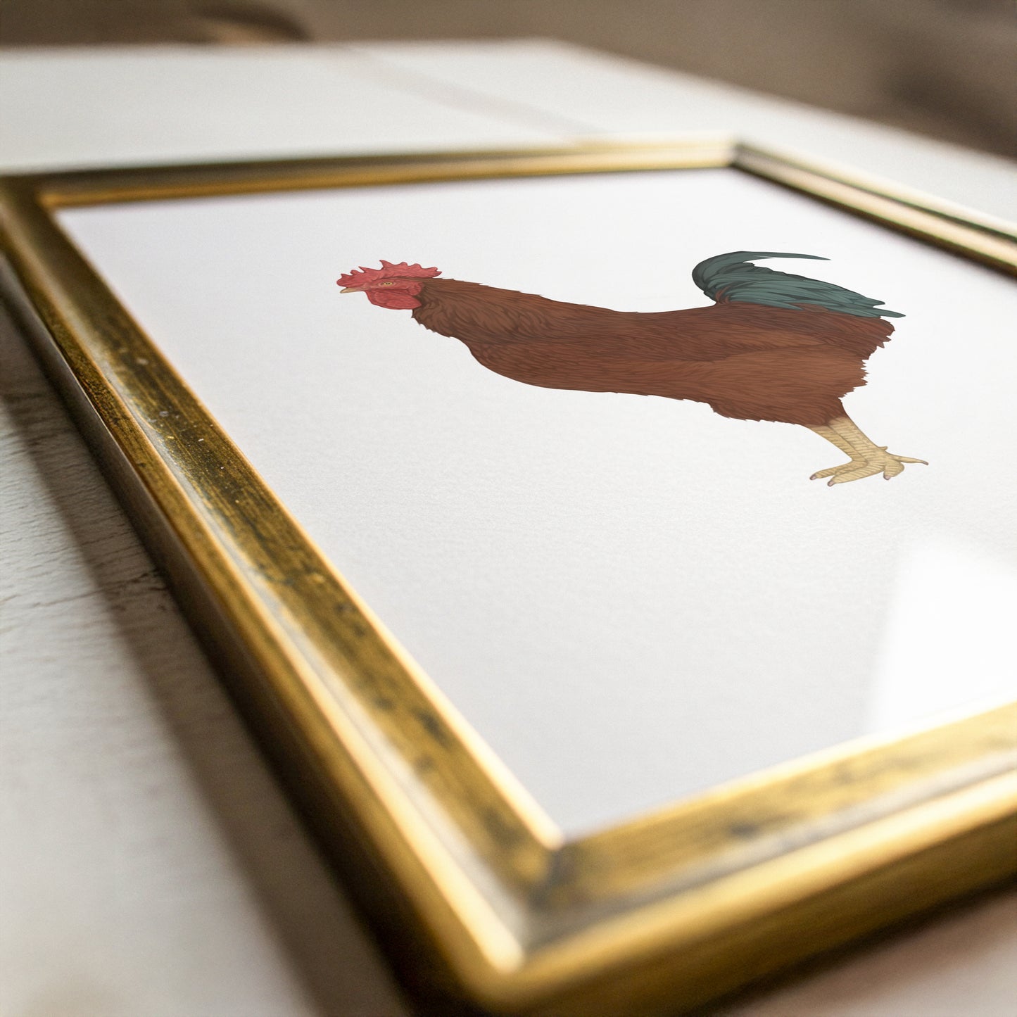 Rooster Print