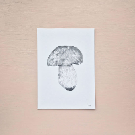 Mushroom Original Drawing 2/6