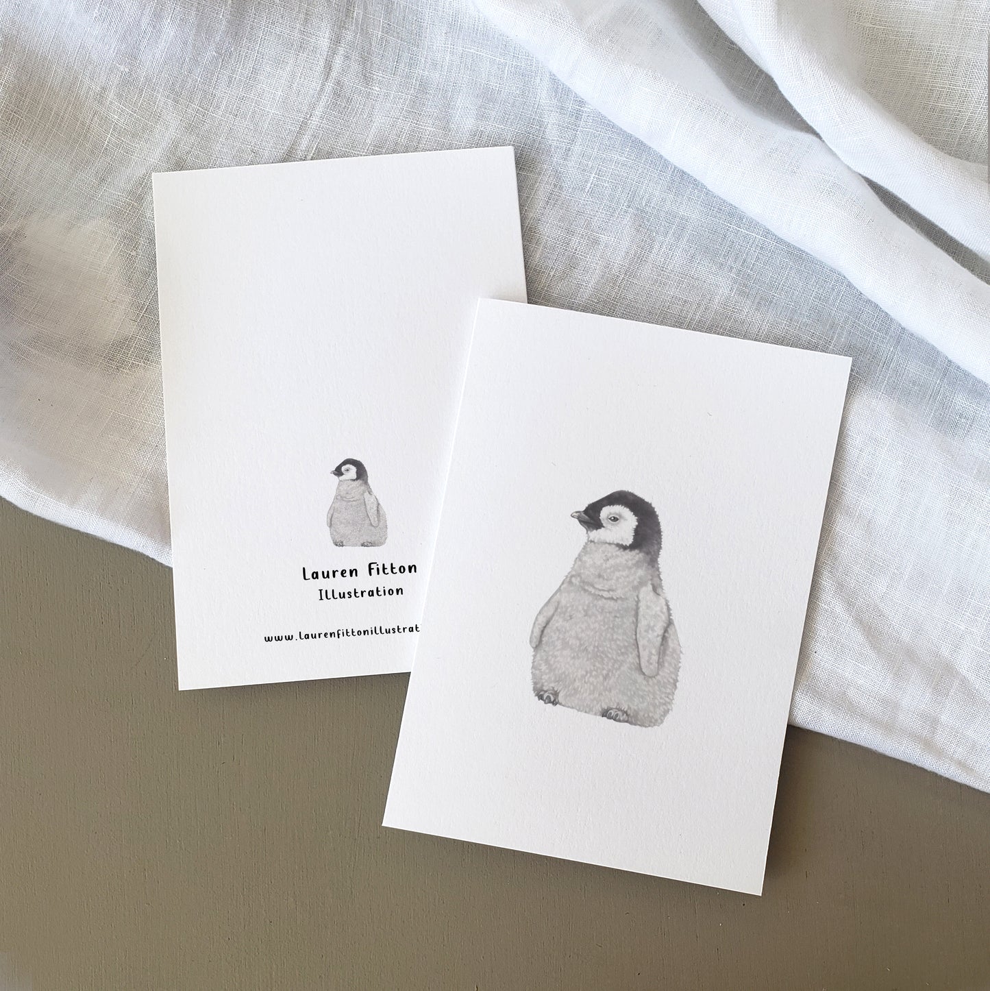 Baby Penguin Card