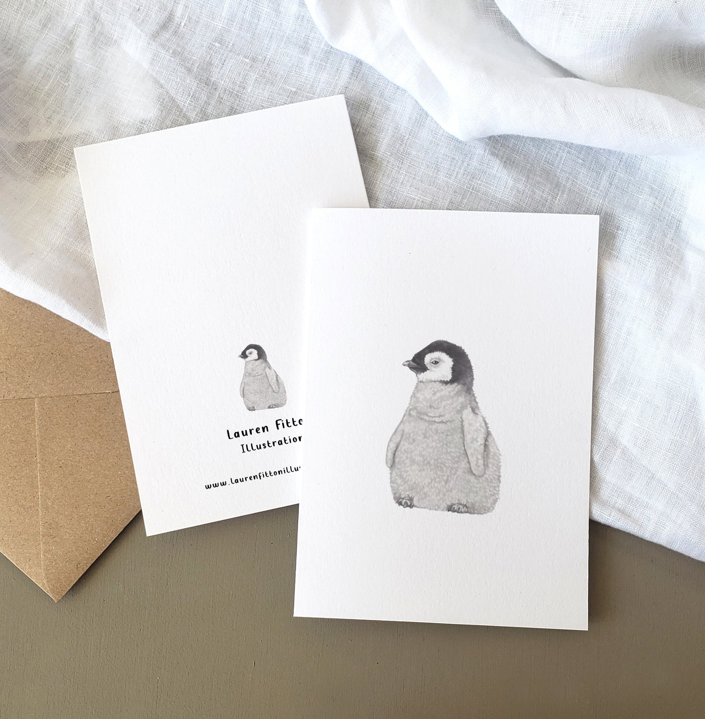 Baby Penguin Card