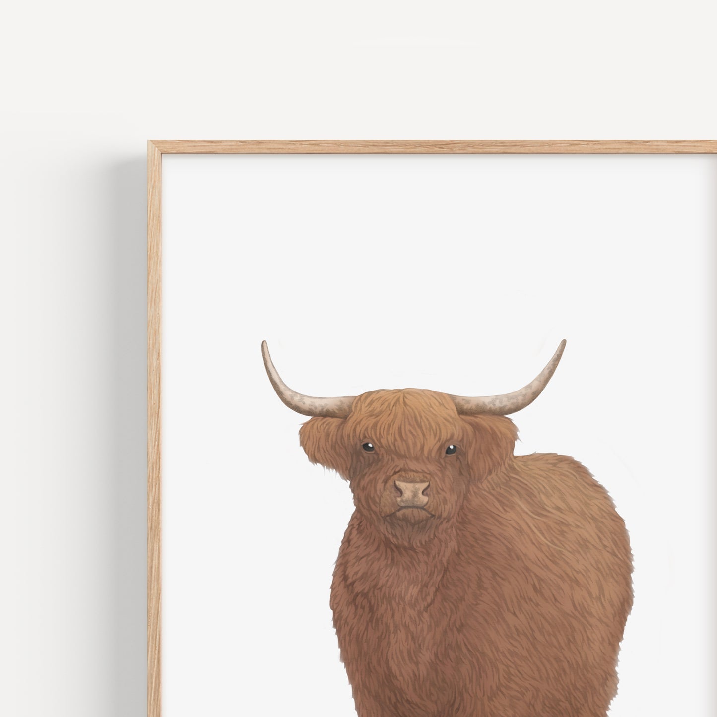 Highland Cow Print