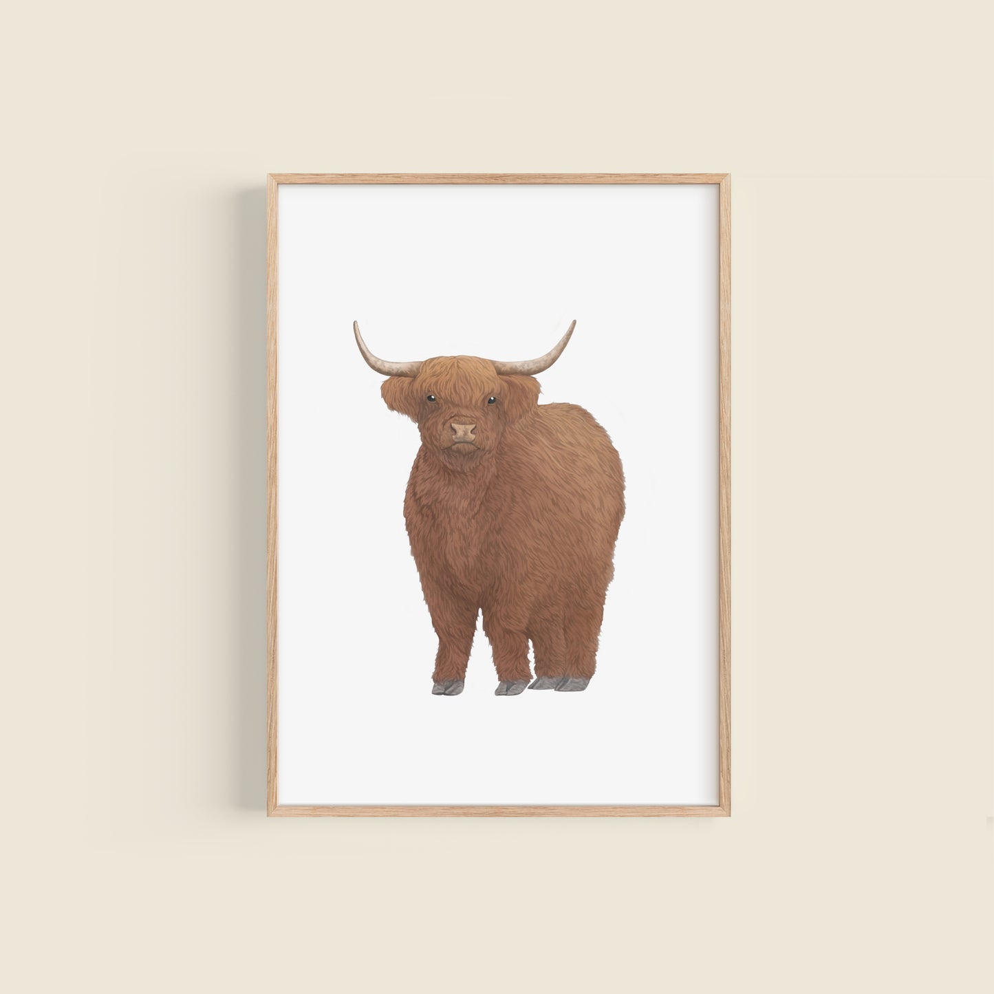 Highland Cow Print