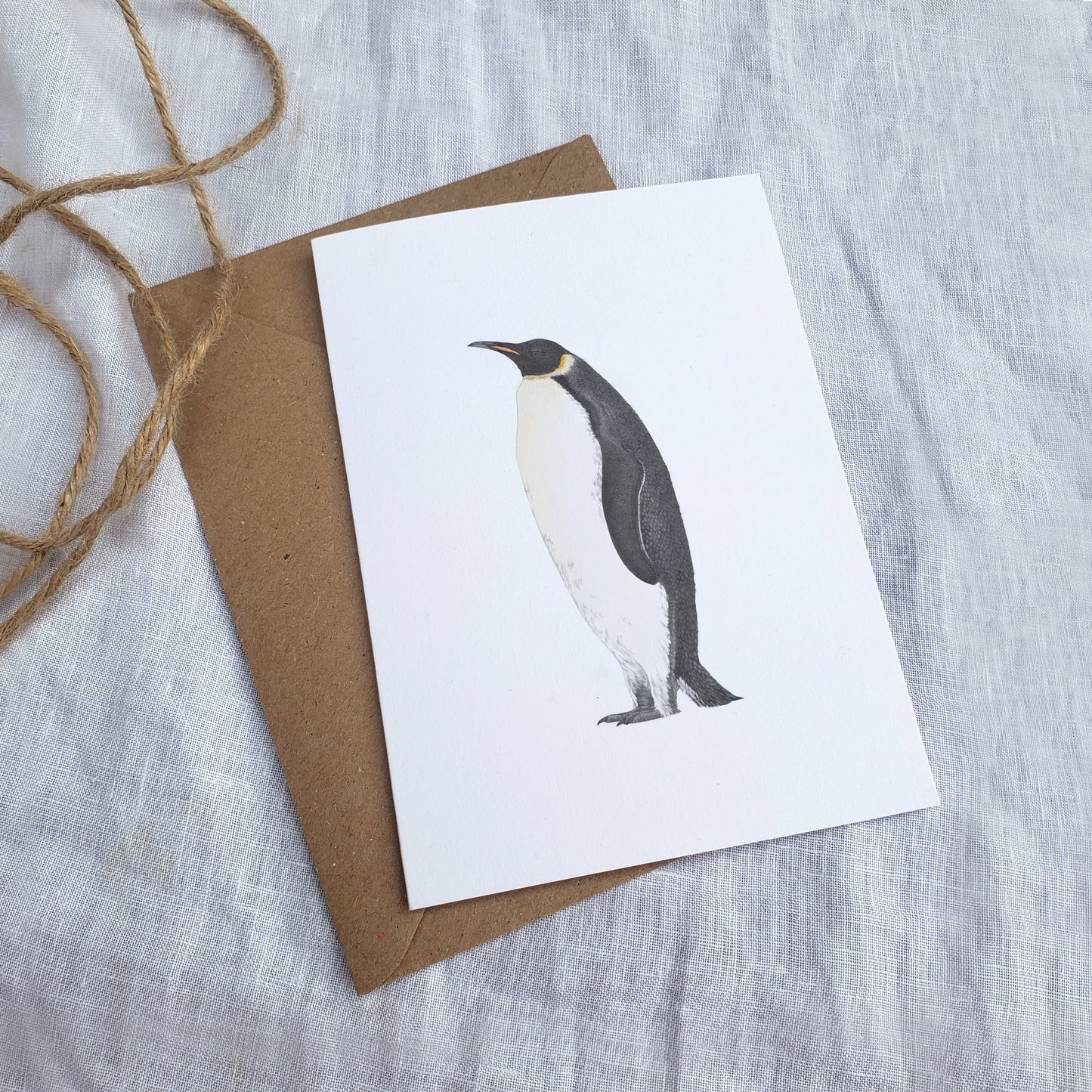 Emperor Penguin Card