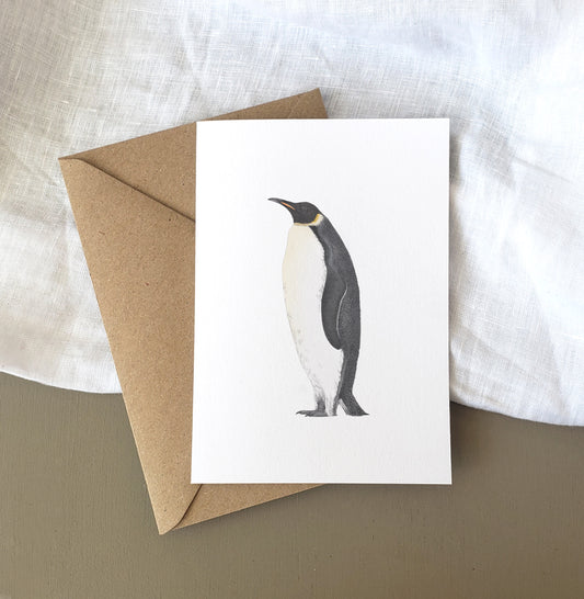 Emperor Penguin Card