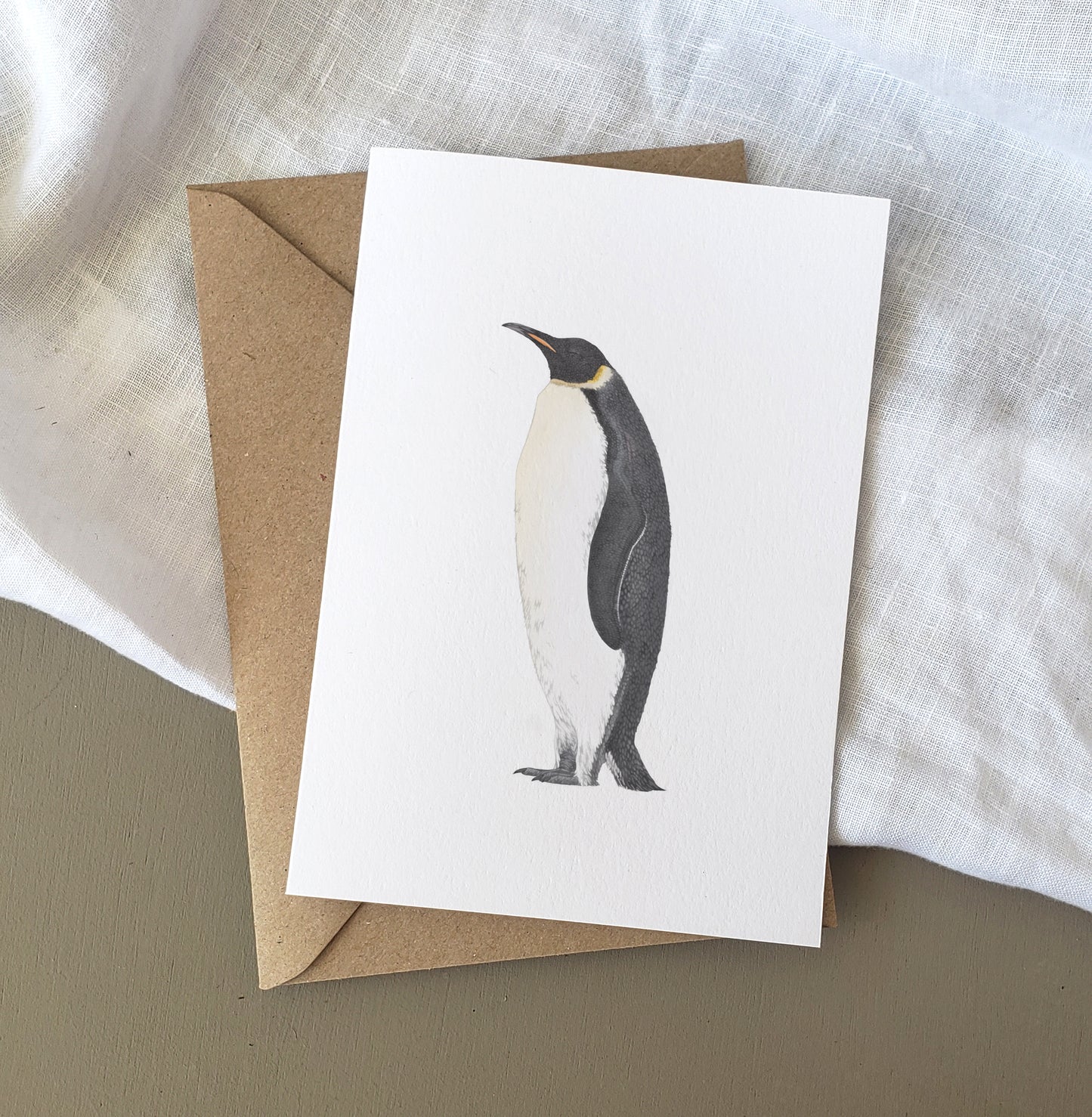 Emperor Penguin Card