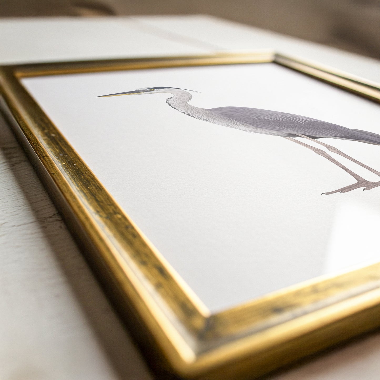 Heron Print