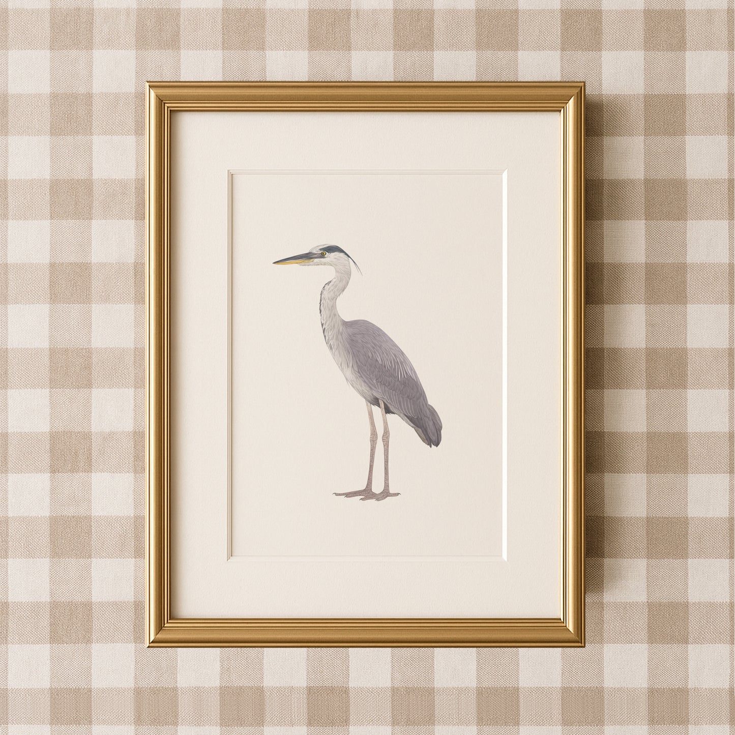 Heron Print