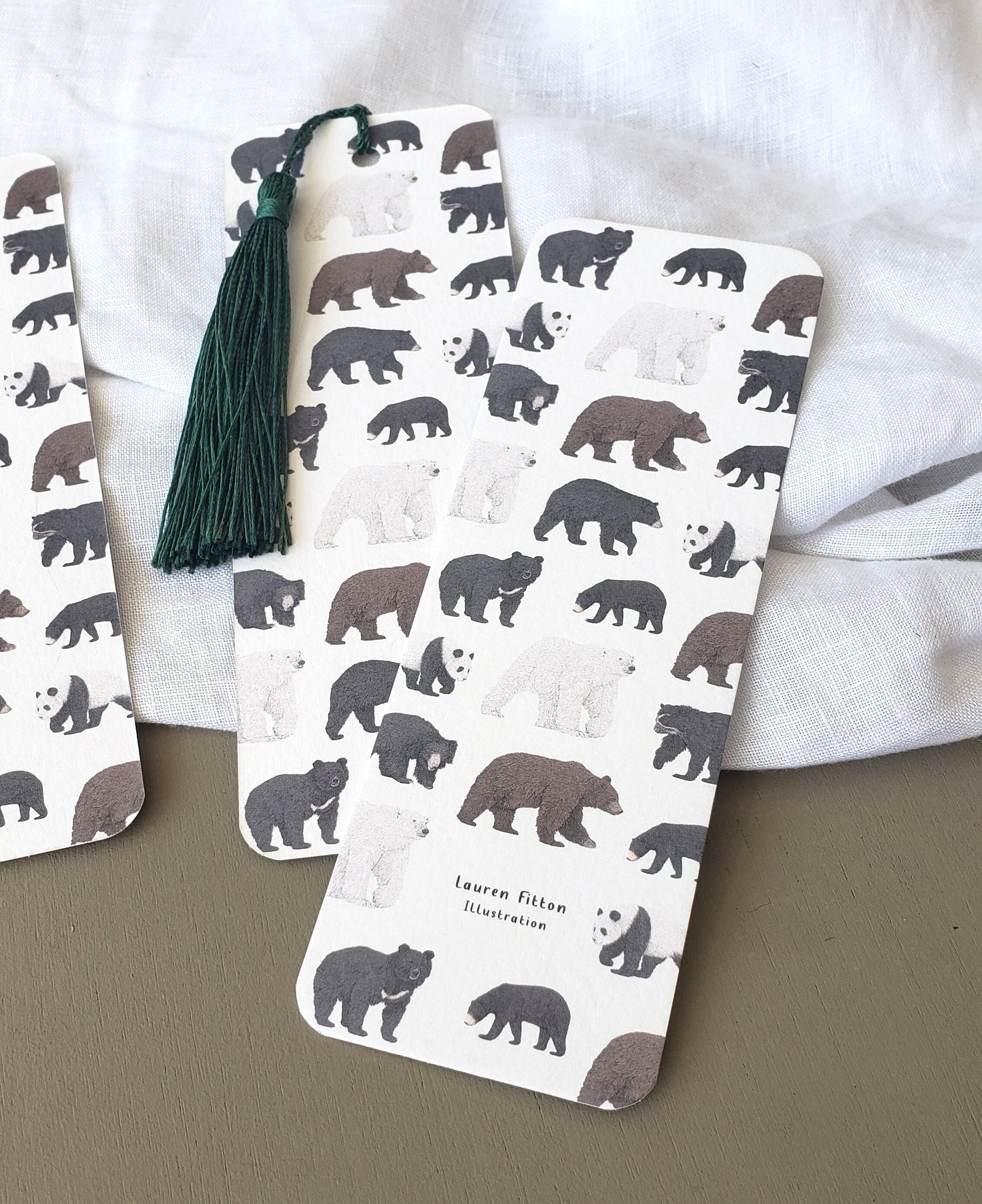 Bear Species Bookmark