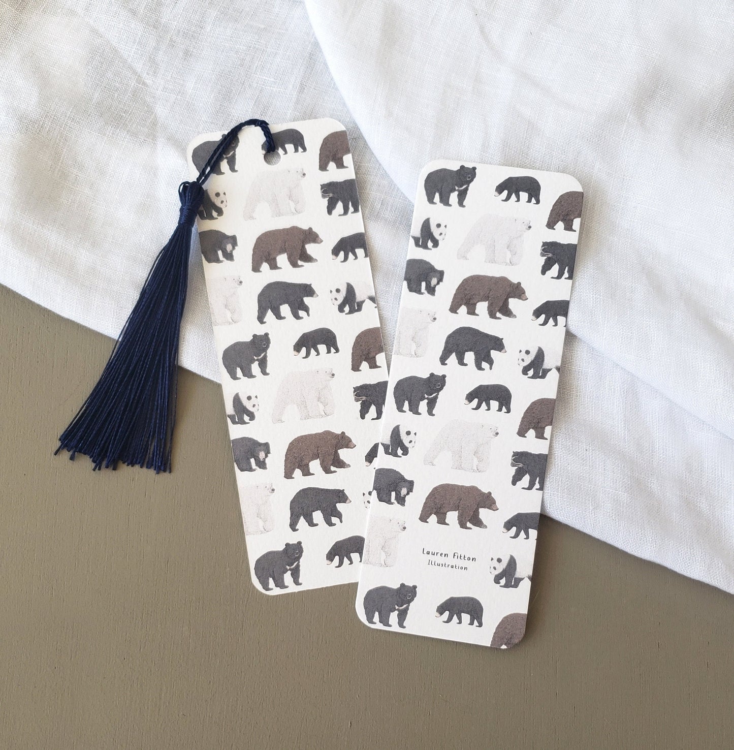 Bear Species Bookmark