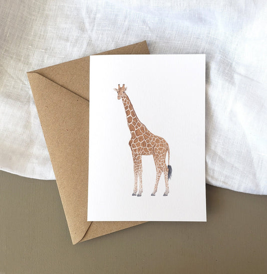 Giraffe Card