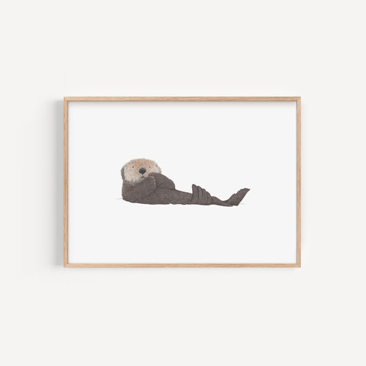 Sea Otter Print