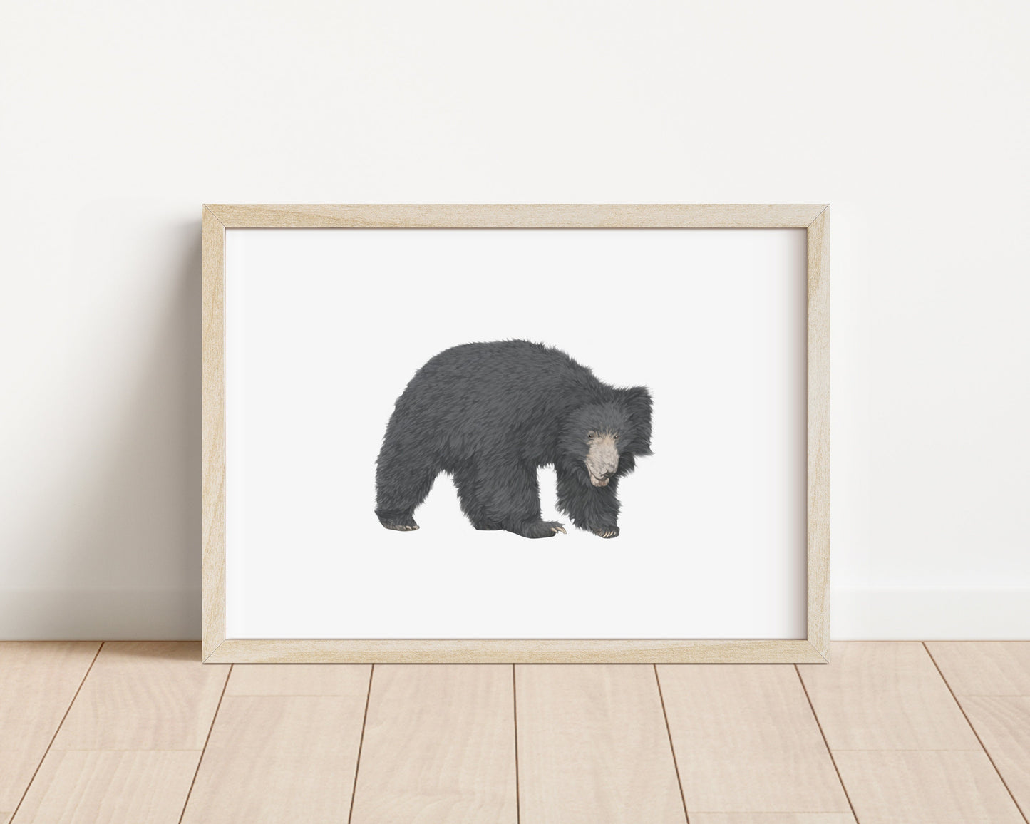 Sloth Bear Print