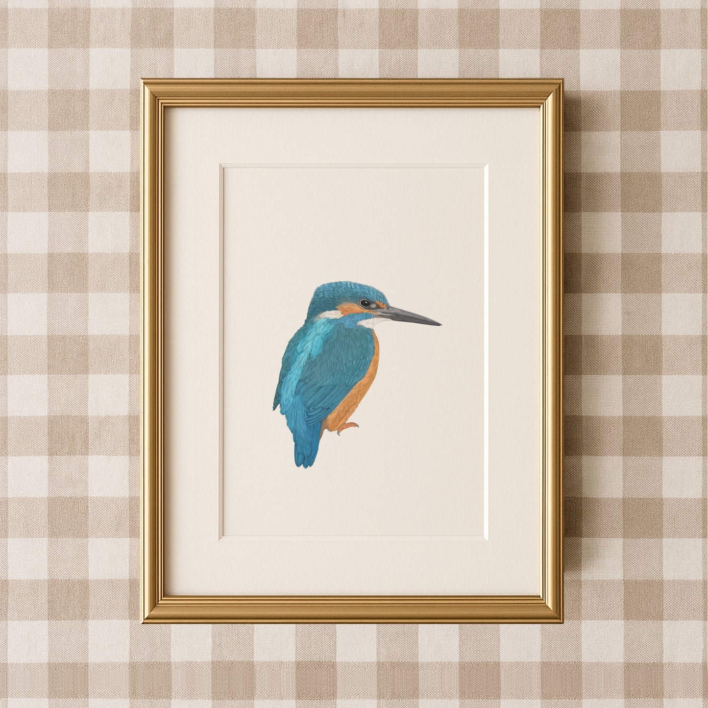 Kingfisher Print