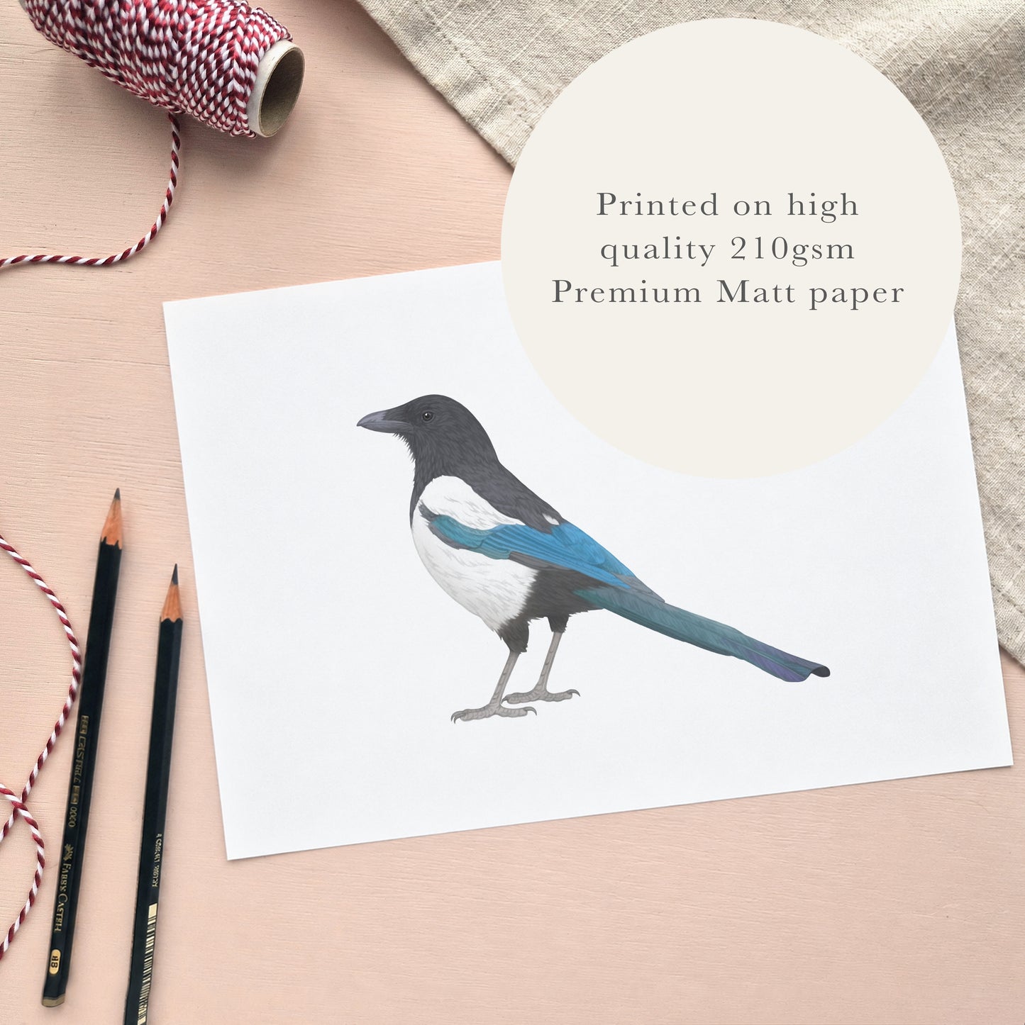 Magpie Print