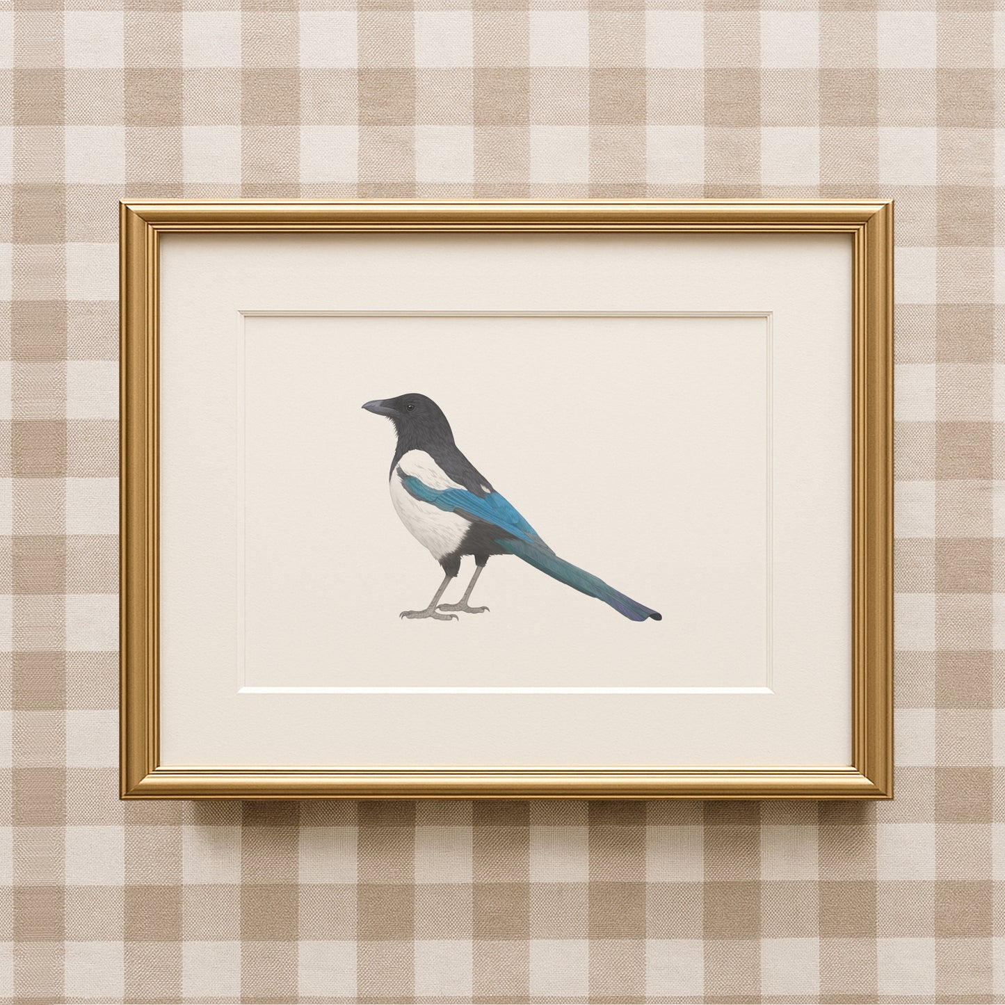 Magpie Print