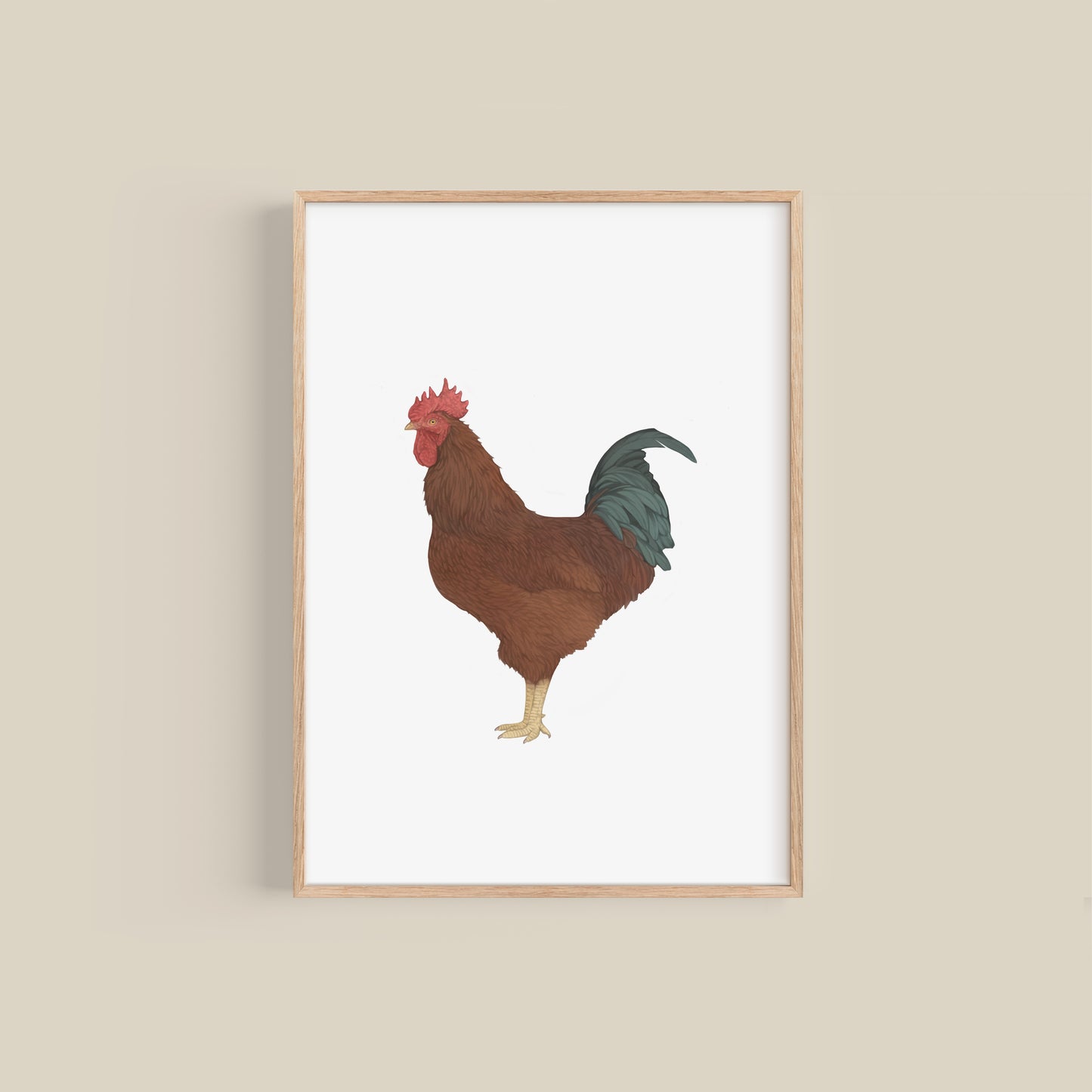 Rooster Print