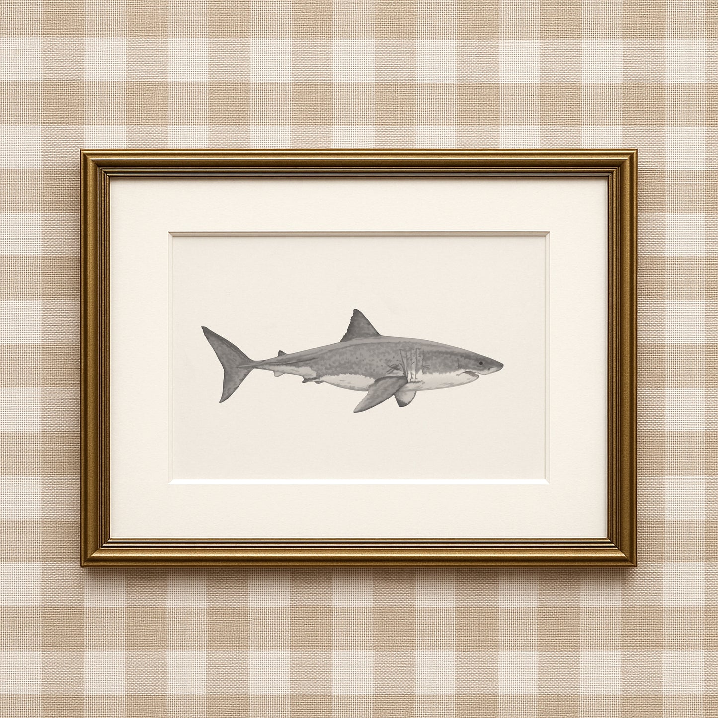 Great White Shark Print