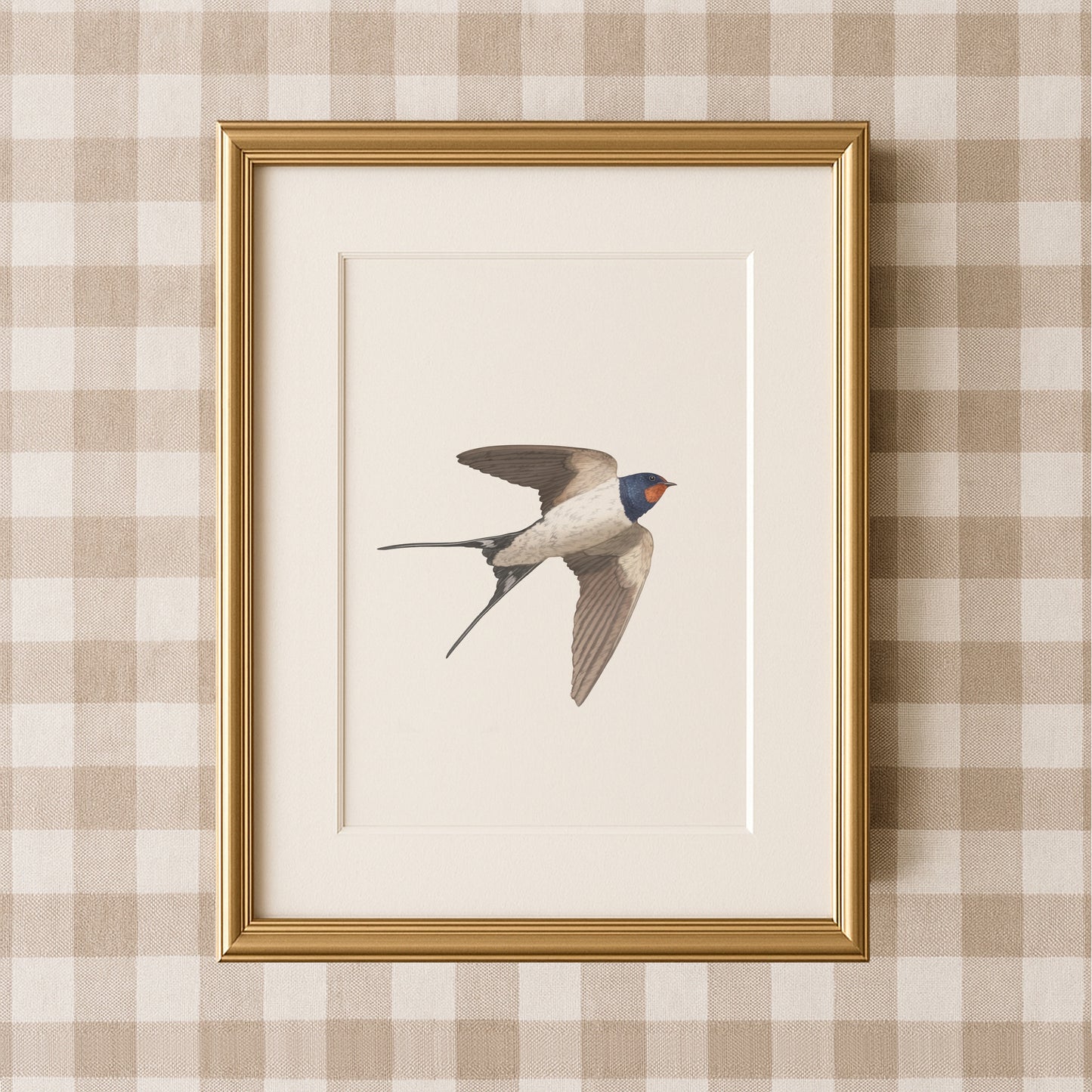 Swallow Print