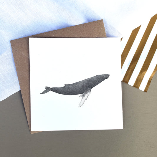 Humpback Whale Card