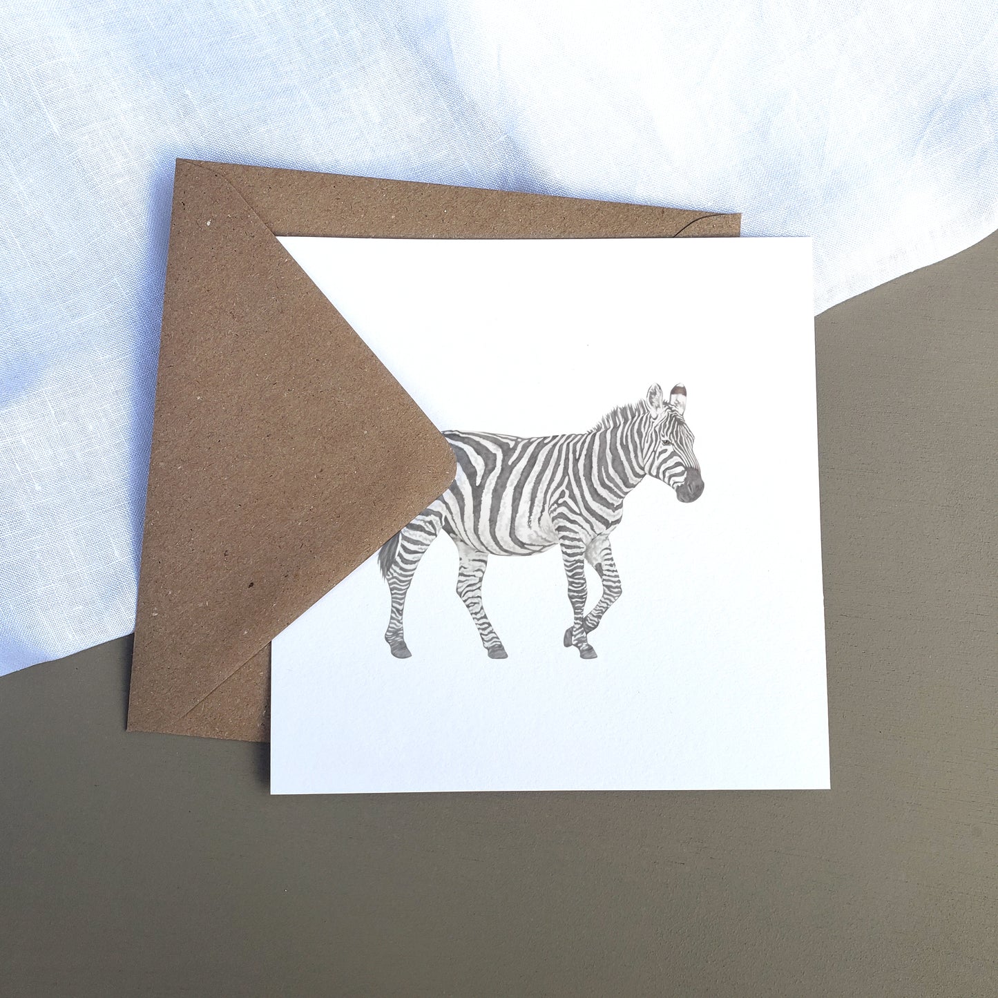 Zebra Card