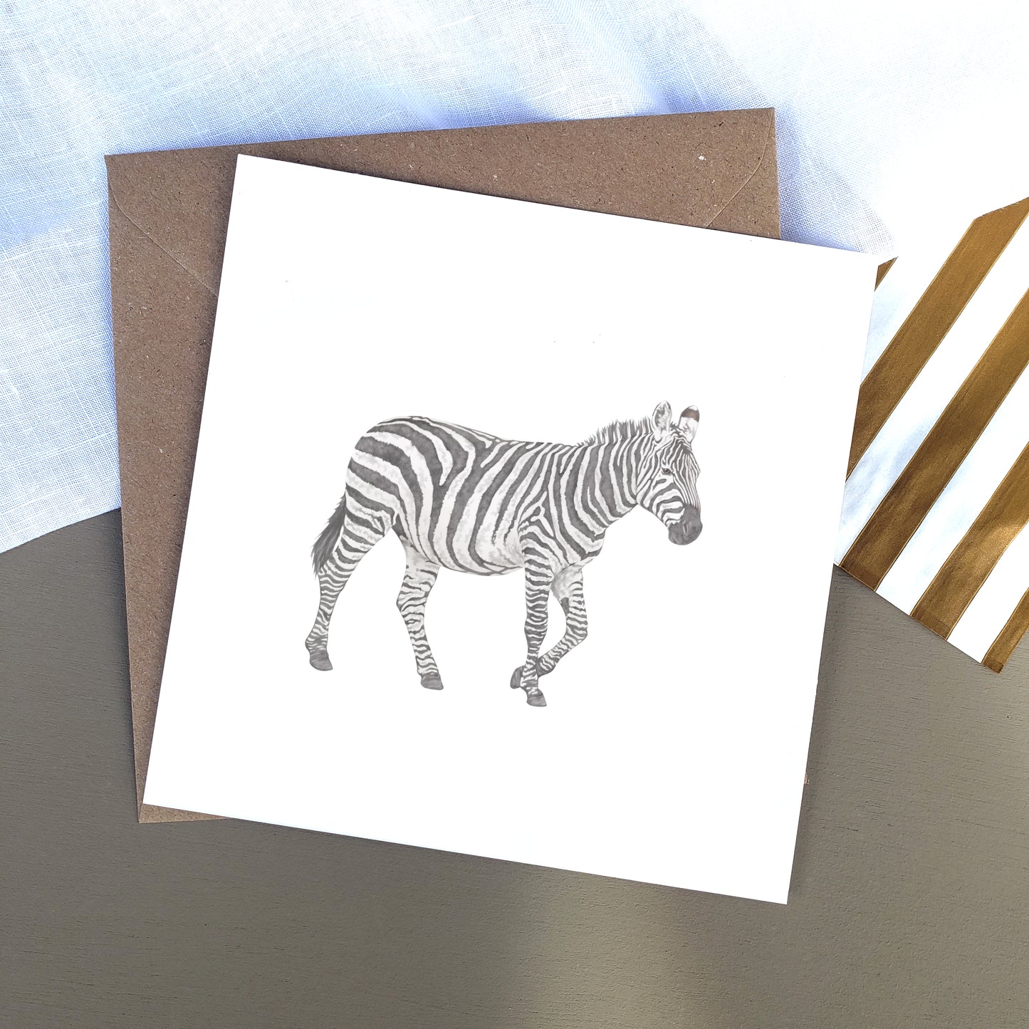 Zebra Card