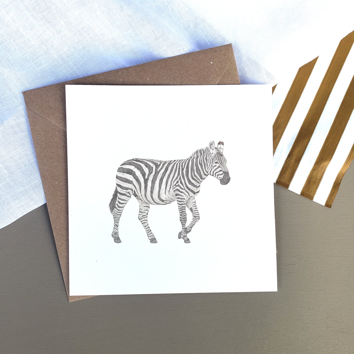 Zebra Card